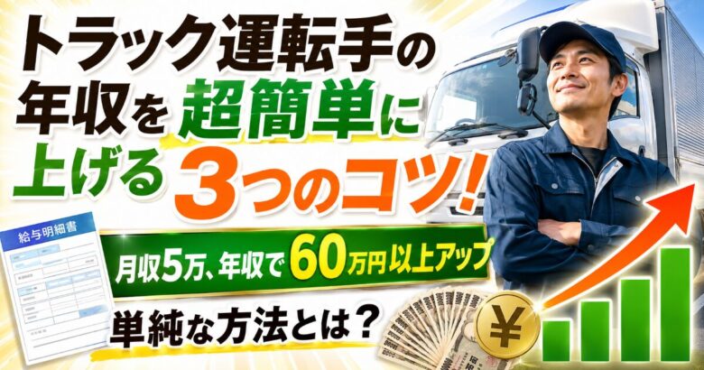 トラック運転手 年収