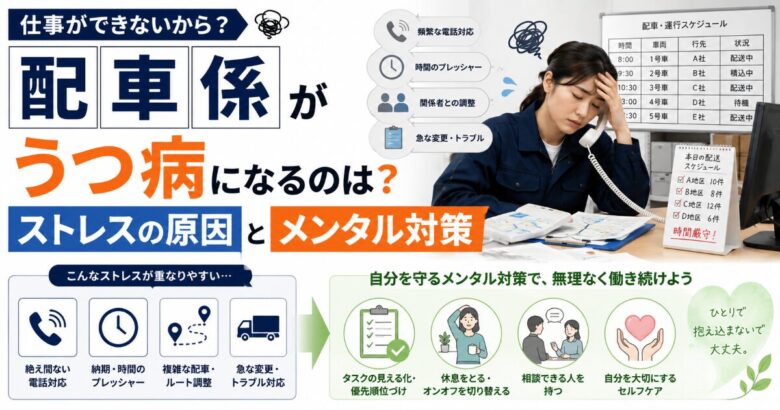 配車係 うつ病