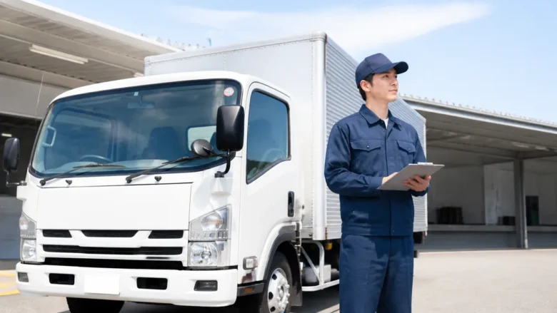 主な仕事内容は荷物を載せた車両で決められた拠点間を運行すること