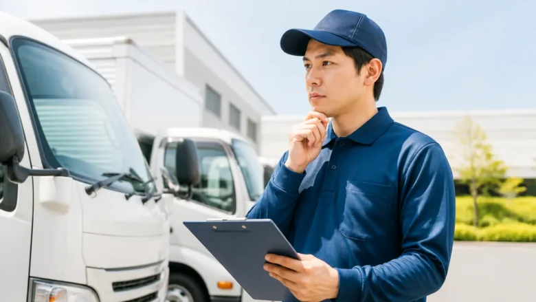 応募には運送事業の許可や対応車両などの条件確認が必要