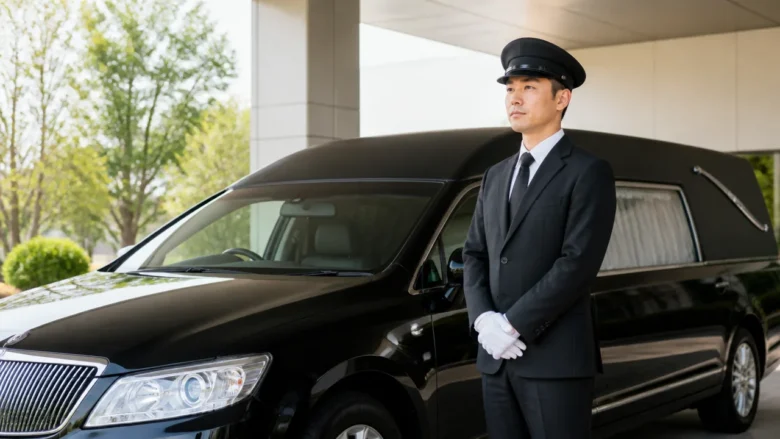霊柩車の運転手は故人を安全に送り届ける仕事