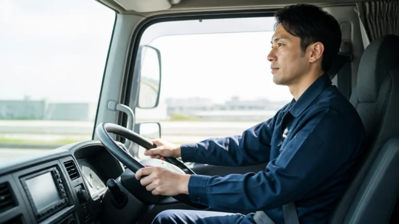 夜間勤務では睡眠管理と長時間運転への集中力が求められる