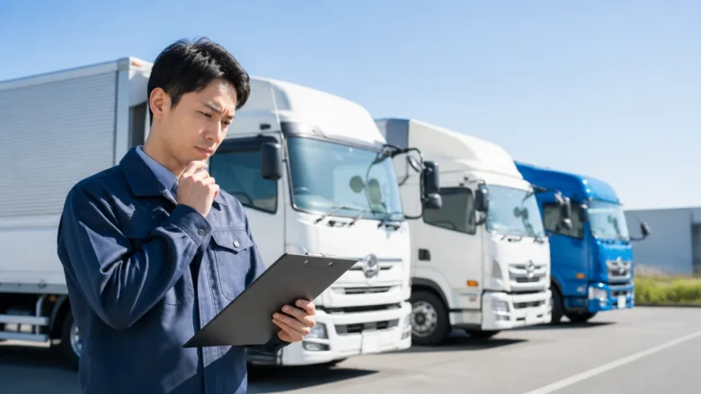 他社の大型ドライバーとは運行内容と待遇を同じ条件で比較する