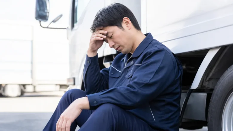 トラック運転手がきついといわれる背景には拘束時間と身体的負担がある