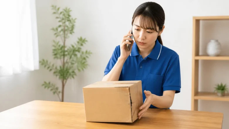 荷物の破損や水濡れは早めに補償相談を進める