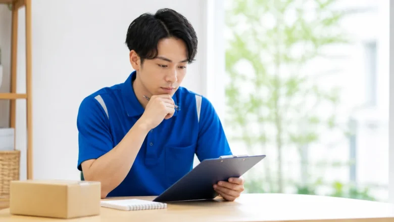 連絡前に日時・荷物・状況を整理すると伝わりやすい