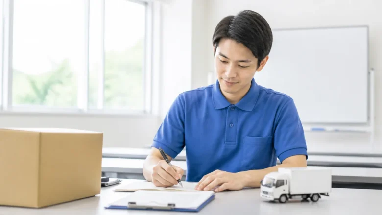 新人研修では基本姿勢から安全運転まで幅広く学ぶ