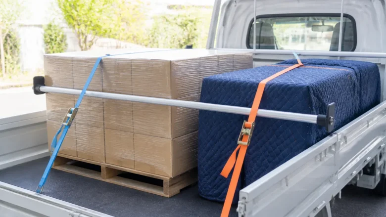 ラッシングバーとラッシングベルトは荷物の形状で使い分ける