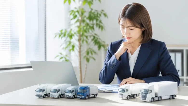 保有台数は会社ごとに集計範囲が異なる