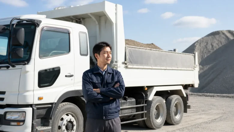 持ち込み・傭車は自分のダンプで運送会社などの仕事を請ける働き方