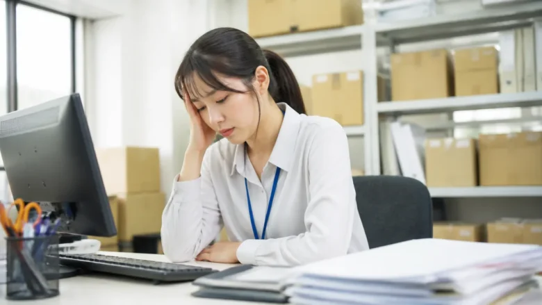 理由5｜繁忙期は残業や休日出勤が発生しやすい