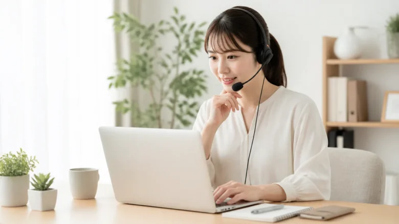 仕事の評価では対応時間・品質・顧客からの評価などが確認される