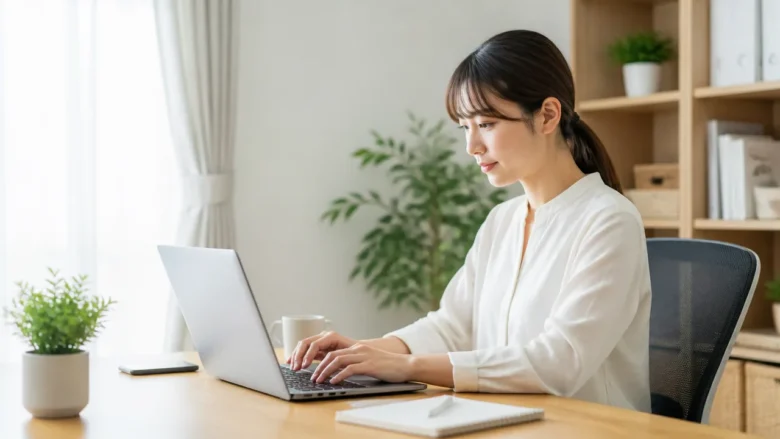 安定して働くには静かな作業場所と通信環境の準備が欠かせない