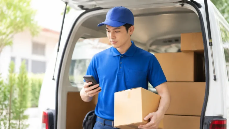 報酬は荷物1個ごとの完全出来高制が中心