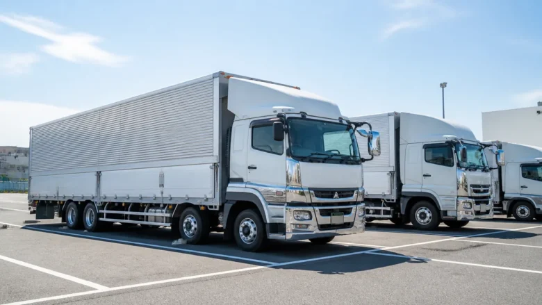 ロング・ワイド・ウイング車は同じ積載量でも広い区画が必要になる